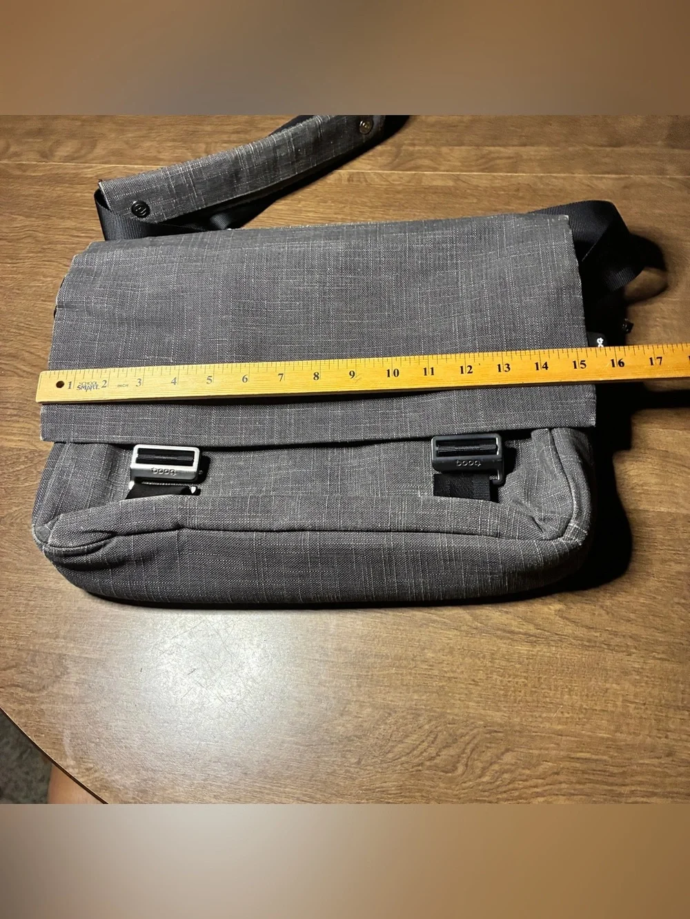 Mamba Courier Laptop Carrier Bag Grey Booq Messenger Mens Work Bag Luggage